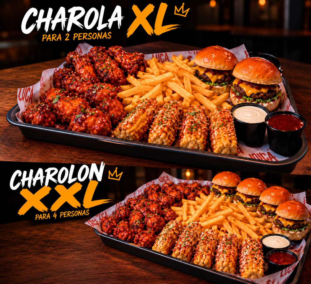 Charolón XXL para compartir